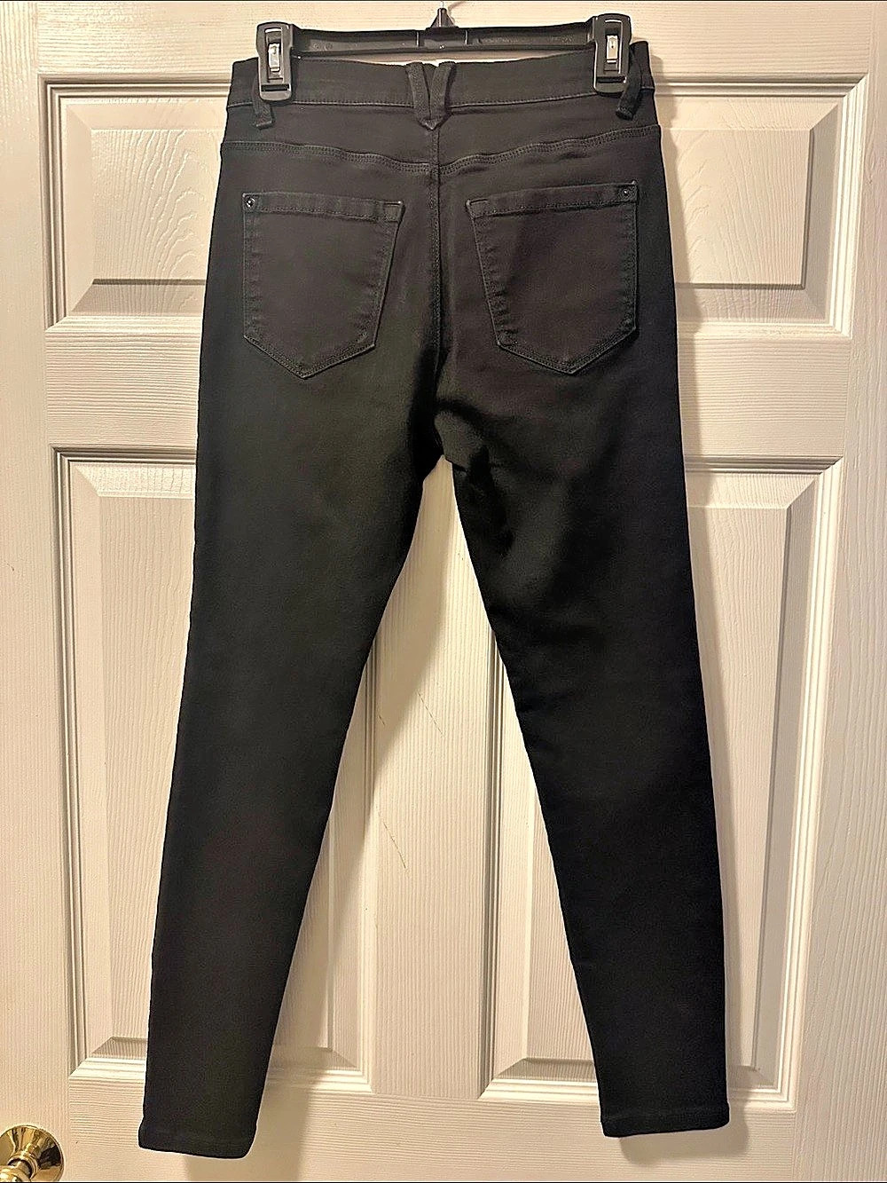 Women’s Curve Appeal Soft Black Essential Skinny Jeans - Size 6 (28) - Picture 2 of 11